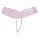 thumbnail image 4 of Pantías -string con de Encaje G-string de Mujer Lencerie Thong Broadpants Rosado, 4 of 8