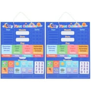 Pacon Dry Erase Activity Pocket Chart, 34