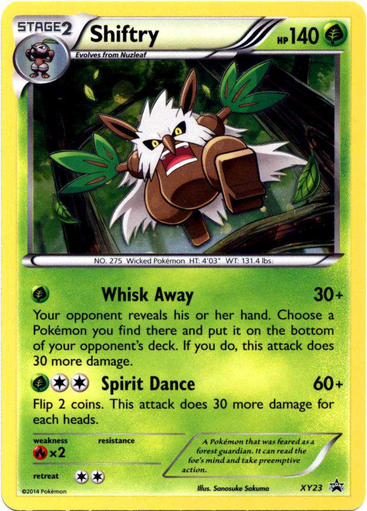 Pokemon X & Y Promo Holo Rare Single Card Rare Holo Shiftry XY23