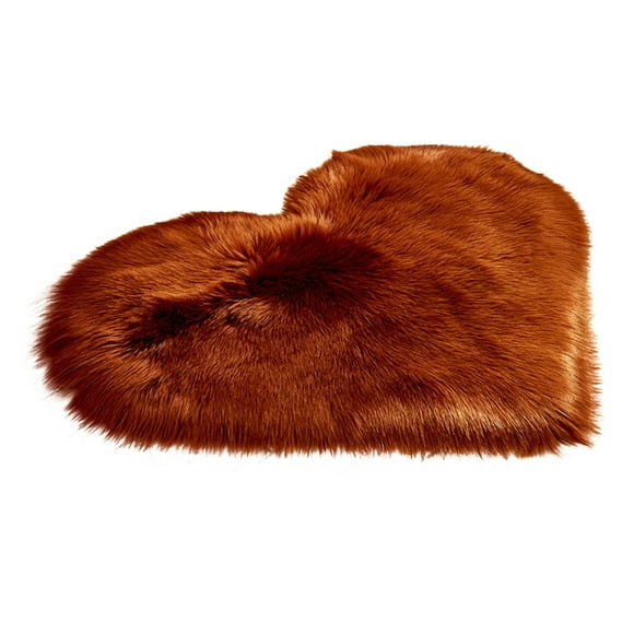 Love Imitation Wool Carpet (30X40) Non Sheepskin Carpet Mats Slip Faux Fu Imitation Wool Shaggy Bedroom Rugs R Home Textiles Clearance Sale Include:1PC Imitation Wool Carpet
