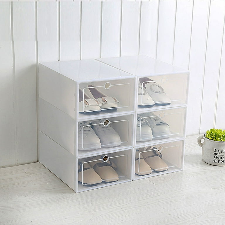 Rectangle shoe shop box storage