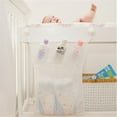 Baby Bath Toy Organizer Bathroom Bathtub Mesh Net Storage Bag Organizer