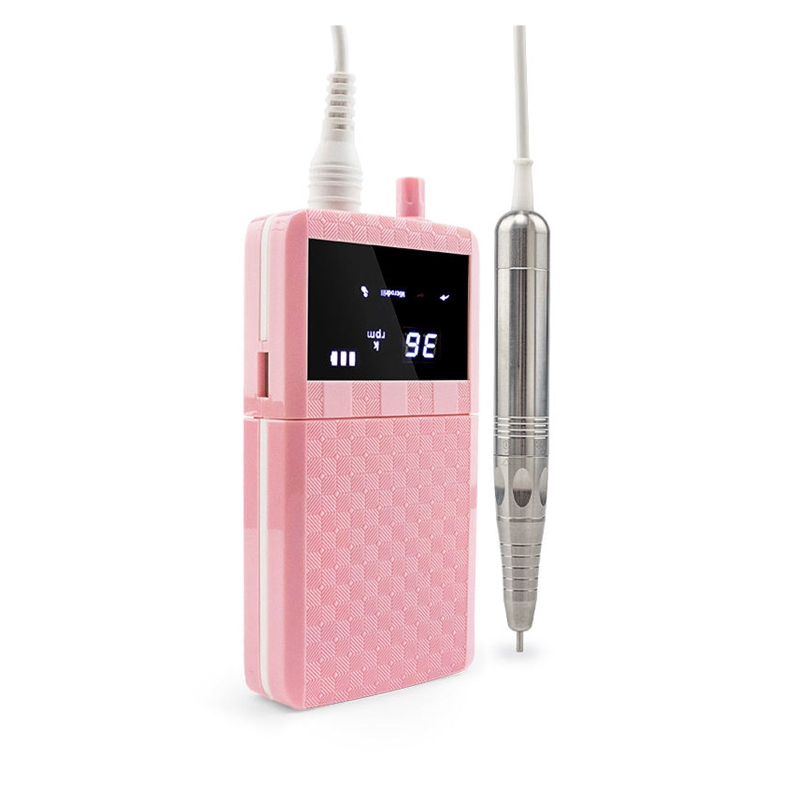 Portable Nail Drill Brushless Nails Accessories Cordless Remove Battery Charging File LCD Salon Profession Electric Sander ,Low Noise