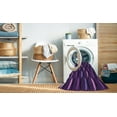 thumbnail image 2 of Ahgly Company Machine Washable Indoor Square Transitional Dark Purple Area Rugs, 8' Square, 2 of 7
