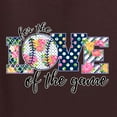 thumbnail image 2 of For the Love of the Game Sports Unisex Graphic Hoodie Sweatshirt, Brown, Large, 2 of 4