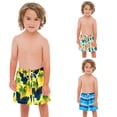 thumbnail image 2 of LRen Boys Swim Trunks Kids Casual Cartoon Bathing Suit Swimsuit Quick Dry Swim Shorts for Summer Beach Pool, 2 of 4