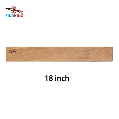 

New Design FINDKING Powerful Magnetic Knife Strip Handmade Acacia Wood Knives Holder Wall Mount Block 3pcs 12 16 18 inch Rack