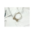 thumbnail image 4 of INSPIRE CHIC Men's Pre-Tied Bow Ties Adjustable Strap Solid Color Knitted Bowtie Khaki, 4 of 5