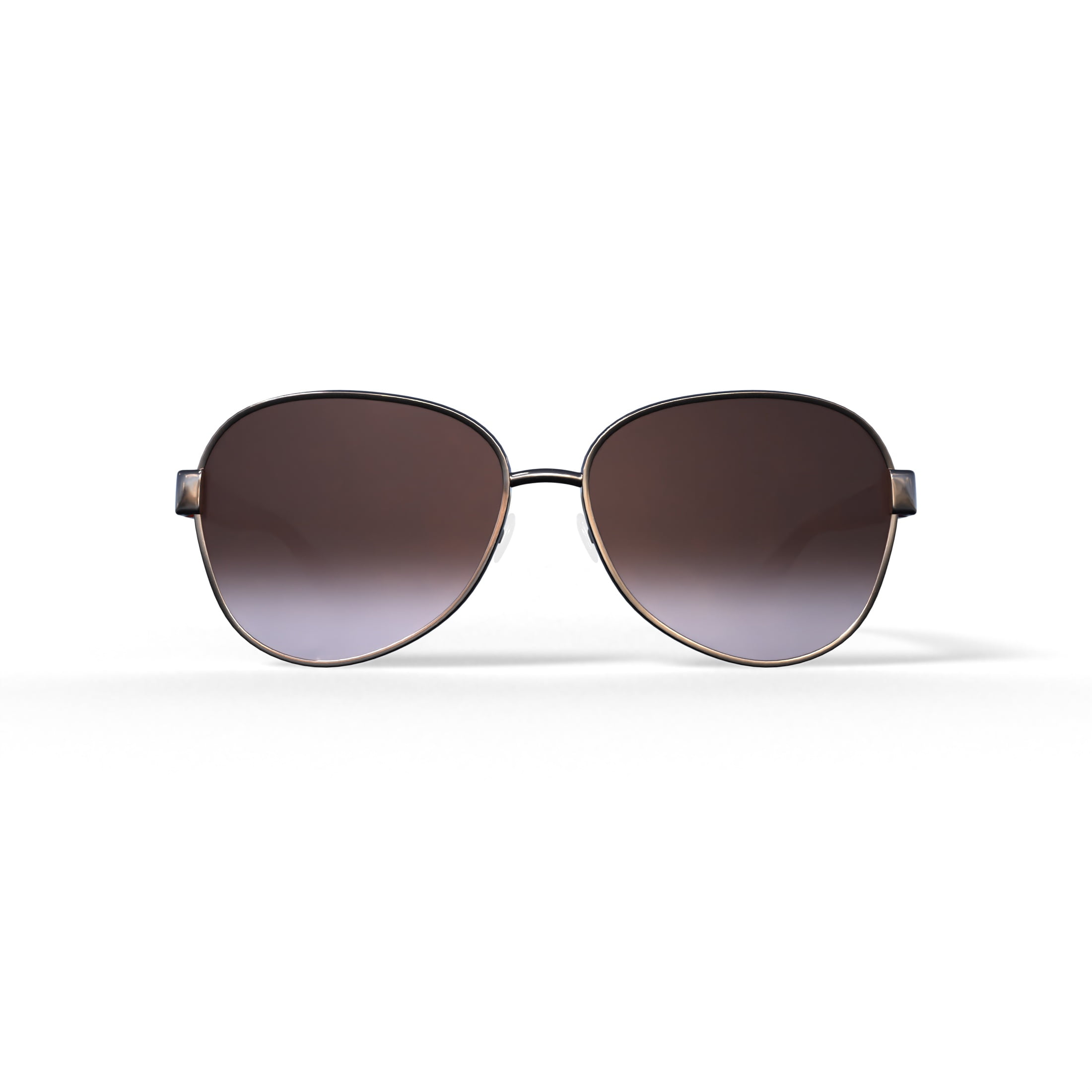 COACH 59 mm HC7115 COACH 59 mm HC7115 Silver Frame/Dark Gray Gradient Lens One  main image 3