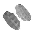 thumbnail image 3 of Vsenkes 2Pcs Weight Lifting Grips Pads Anti Slip Bar Bodybuilding Workout Gym Gloves Gray, 3 of 9