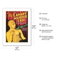 thumbnail image 2 of The Canary Murder Case - Starring William Powell James Hall - Vintage Film Movie Poster c.1929 - Bamboo Fine Art 290gsm Paper (Unframed) 12x16in, 2 of 4
