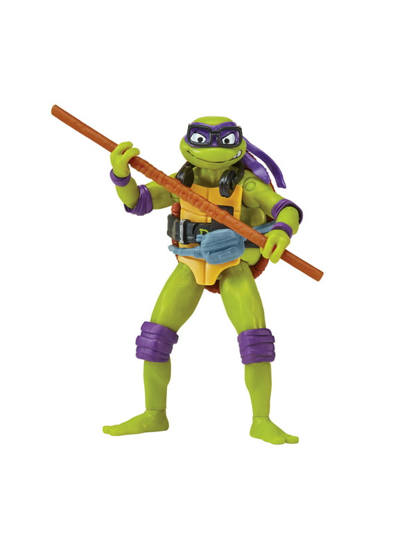 Teenage Mutant Ninja Turtles: Mutant Mayhem 4.5 Donatello Basic Action Figure by Playmates Toys