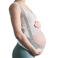thumbnail image 1 of Banda de embarazo Unique Bargains, banda de maternidad con correas ajustables, bandas para mujeres embarazadas, cinturón de maternidad gris, talla X-Large, 1 of 7
