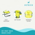 thumbnail image 4 of Ostrich On Your Back Reclining Chair & Chaise Folding Beach Lounger, Green, 4 of 12