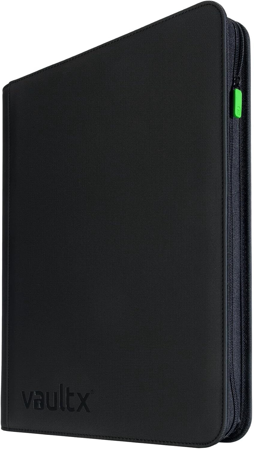 MUSEEQ  16 Pocket XXL Trading Card Zip Binder, 1088 Cards,  Exo-Tec Album Material, 34 Side-Loading Pages, Folder for Collectible Games, Sports, TCG (Black)