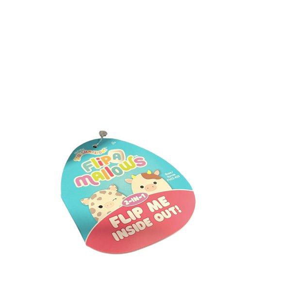 Squishmallows Official Kellytoys Plush 12 Inch12" Ronnie the Cow / Rosie the Pig Flip-A-Mallow Ultimate Soft Animal Stuffed Toy