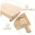 thumbnail image 6 of WRITWAA Wooden Step Stool for Toilet Foot Rest, Portable Khaki Outdoor Step Stool, 1 Pack, 6 of 7