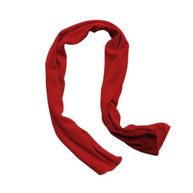 Miangastore Serviette Rafraîchissante pour Personnes avec Fièvre Ou Nuances de Chaleur Rouge 1Pcs 39.4x11.8 Po