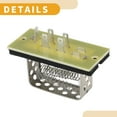 thumbnail image 5 of Unique Bargains HVAC Blower Motor Resistor Heater Blower Resistor No.JA1647/RU480/56003525 1 Pcs, 5 of 6