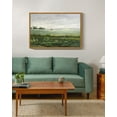 thumbnail image 5 of Drsoum Landscape 24x36in Natural Framed Canvas Wall Art 16x24in Large Vintage Classical The Vast Grassland Prints Hallway Bathroom Office Decor, 5 of 7