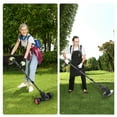 thumbnail image 6 of KingFurt Electric weed eaters, Cordless string trimmer,21V Weed Wacker,Lawn Edger with 3 Blades, with Wheels Grass Edger for Lawn Yard Garden, 6 of 6