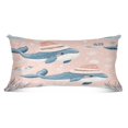 thumbnail image 4 of Pillow Case Plush Pillow Design Cute Blue Whale in Snow Case standard size/King size/Queen size Bed Pillow Pillowcases, 4 of 9