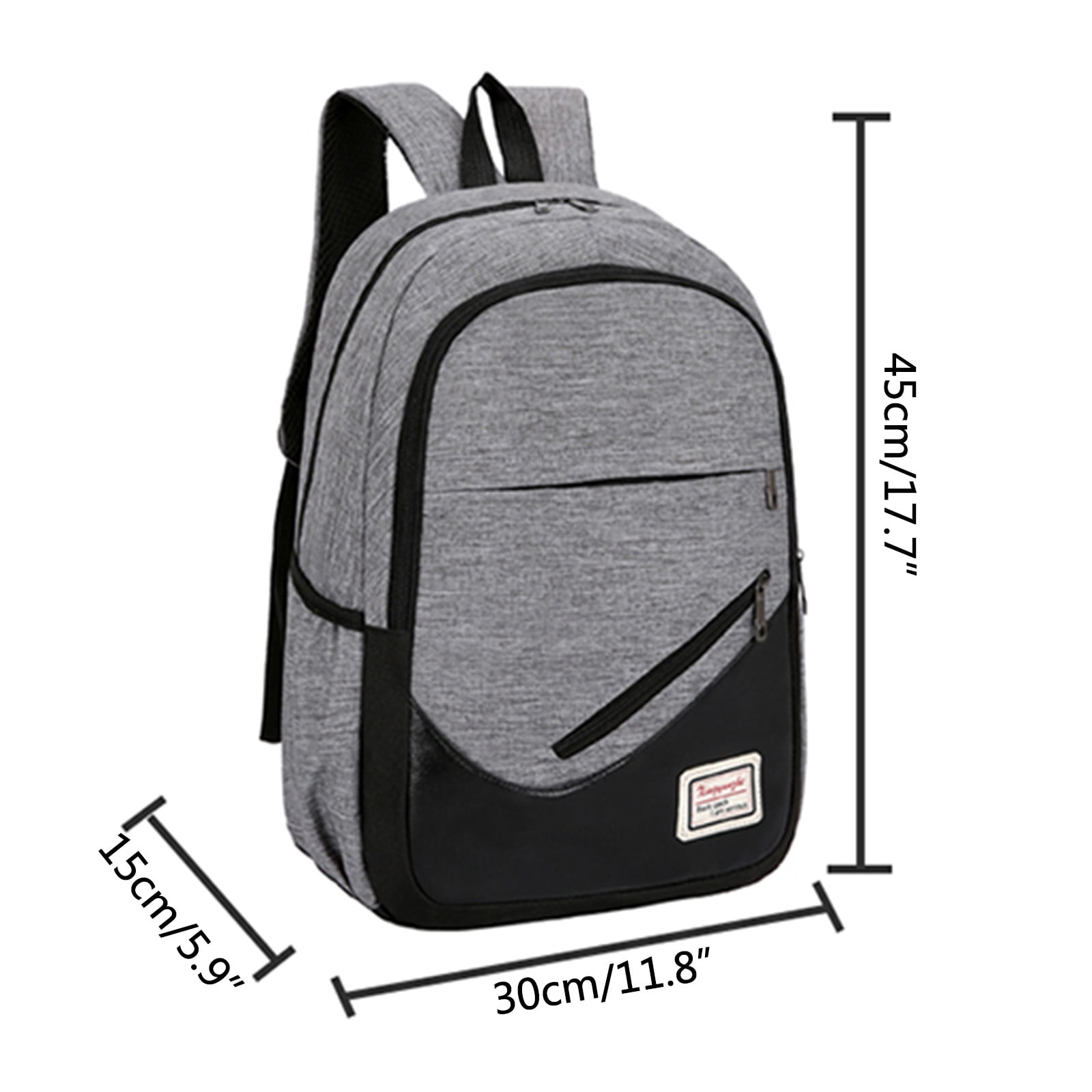 HIPYLO Laptop Backpacks Small Travel Backpack Travel for Men Airline Approved Medium Travel Tsa Travel Tall Backpack Mochila Negra Ergonomic Backpack, Black