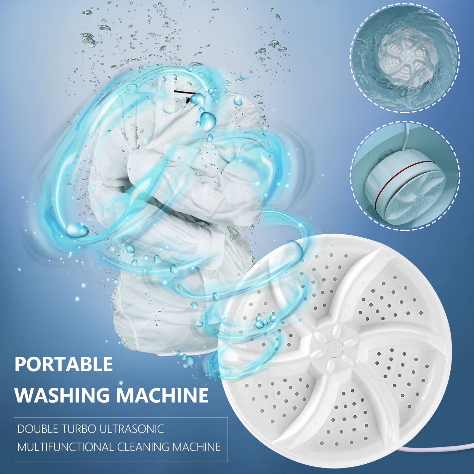  Angoily Washer Portable Small Portable Washing Machine