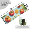 thumbnail image 5 of Yayeee Runner Rug for Bedroom 2'x6' Machine Washable Hallway Non Slip Mat, Green Tomatoes, 5 of 8