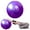 Purple, variant on BESTSKY Exercise Ball,17.72in Exercise Balls,Safety And Explosion-Proof Workout Ball,Purple