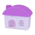 thumbnail image 2 of Fzaqwen Hamster Hide House Cage Small Animal Habitat for Dwarf Hamsters Rat Hedgehog Violet, 2 of 8