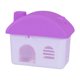 thumbnail image 2 of Caseta para hámster, escondites para hámster, hábitat para animales pequeños y suministros para mascotas Violeta, 2 of 9