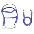 thumbnail image 2 of Adjustable Horse Bridle Rein, Nylon, Rope Bungees, Equestrian Gear Horse Side Rein, Enhanced Control And Comfort Horse Snaffle Jumping Bridle Headstall Equestrian Rein, 2 of 7
