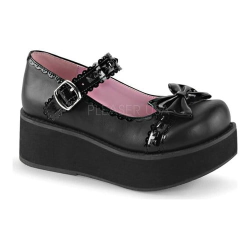 demonia flower child platform mary janes