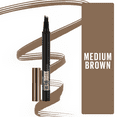 thumbnail image 4 of Maybelline Tattoo Studio Brow Tint Pen Makeup, Medium Brown, 4 of 8