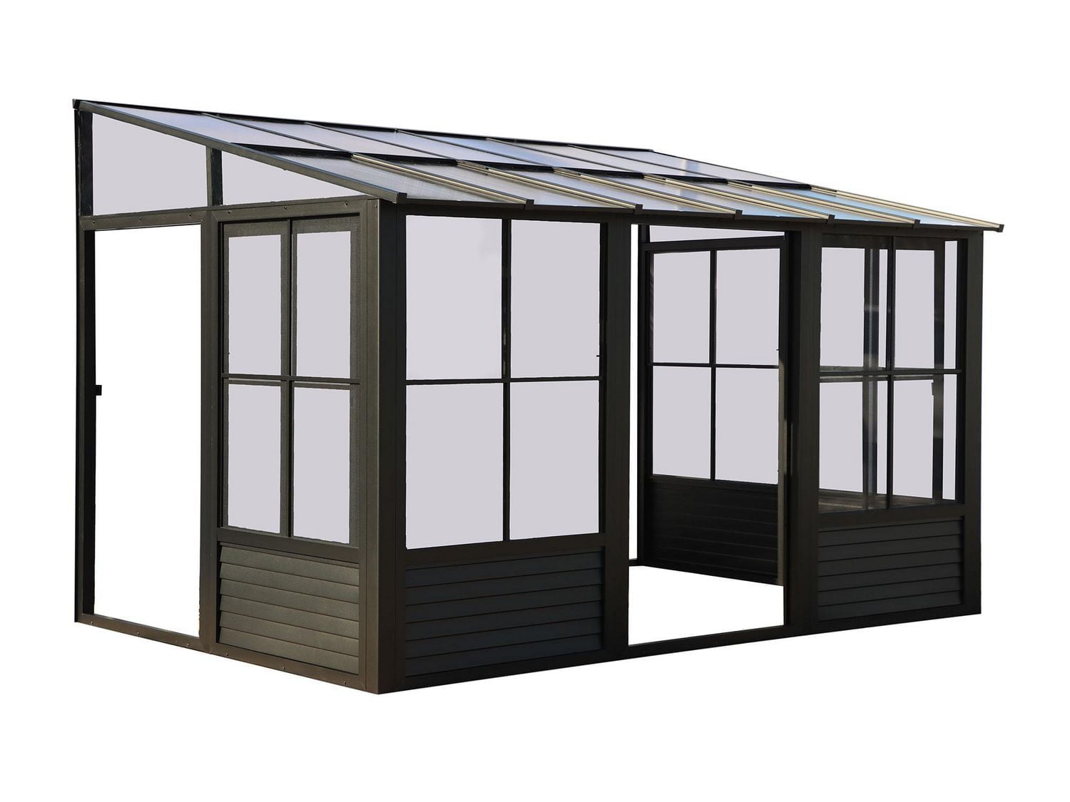 Gazebo Penguin Florence Add-A-Room 8 ft. x 12 ft. in Black
