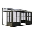 thumbnail image 4 of Gazebo Penguin Florence Ajouter Une Pièce 8 ft. x 12 ft. en Noir, 4 of 9