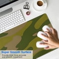 thumbnail image 4 of Green Military Camouflage &nbsp;mouse Padswaterproofnon Slip&nbsp;for Office Home Work Gaminggaming Mouse PadRubber Base Mousepad with Stitched Edges 31.5x11.8inches, 4 of 7