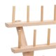 thumbnail image 2 of Wooden Wax Thread Holder 4 Rows Beech Wood Sturdy Durable DIY Leather Crafting Wax Thread Storage Rack 4 Rows, 2 of 3
