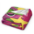thumbnail image 3 of Barney And Friends Throw Blanket Soft Lightweight Cozy Plush Flannel Bed Blanket Fuzzy Fluffy Fleece Blankets for Bedroom Living Room Couch Office 60"X50", 3 of 8