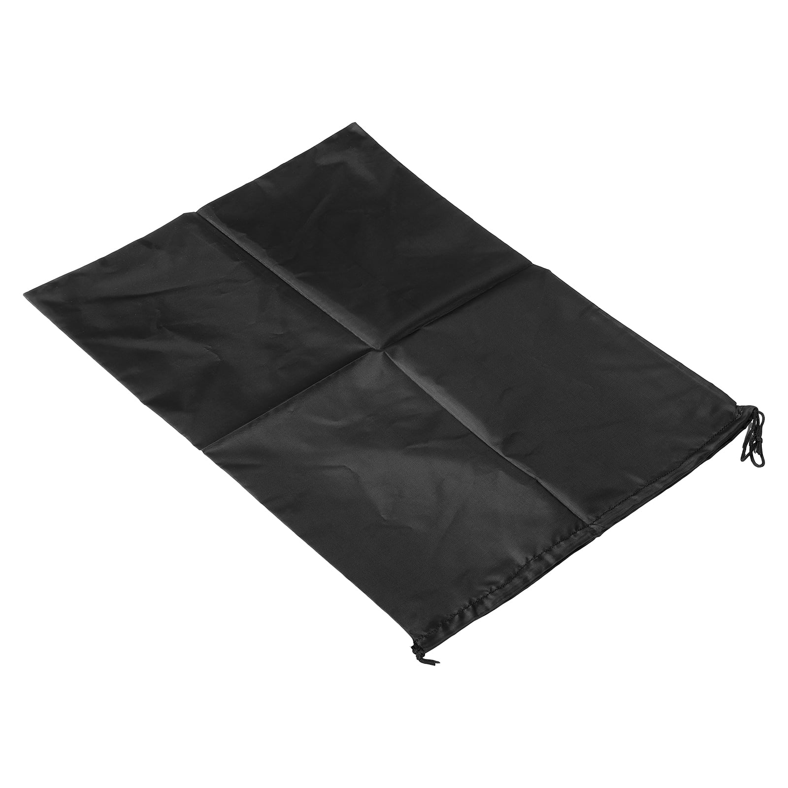 Unique Bargains Clothes Storage Drawstring Bag for Travel and Home Use Black 23.6"
