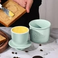 thumbnail image 6 of Butter Crock with Spreader, French Butter Keeper with Water Line for Counter, The Original Porcelain Butter Dish. Gift for Thanksgiving, Christmas and Mother’s Da,S.(Color: Blue), 6 of 6
