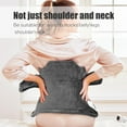 thumbnail image 5 of Neck Heating Pad,Weighted Version for Better Fit Around The Neck and Shoulders,Heating Pad for Back,10 Heat Settings 3 Timers Auto Off, Gifts for Women Mom Men Dad Holiday (Gray), 5 of 7