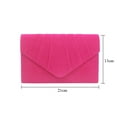 thumbnail image 2 of Flannel Mini Crossbody Bag For Women Clutch Chain Shoulder Bag Evening Party Removable Strap, 2 of 5