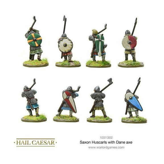 Warlord Games Saxon Huscarls w/Dane Axe New