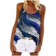 thumbnail image 2 of Puntoco Camisetas ajustadas para mujer, blusas casuales de moda para mujer, camisetas holgadas estampadas, camisolas de cuello redondo, 2 of 4