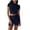 Navy, variant on Summer 2 Piece Sets,Womens Two Piece Lounge Sets Casual Summer Outfits 2 Piece Short Matching Clothing Set