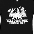 thumbnail image 4 of Inktastic Yellowstone National Park with Bear Mountains and Trees Boys or Girls Toddler T-Shirt, 4 of 5
