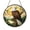 Acrylic 3.5 Inch, variant on Soaring Eagle Stained Glass Window Hanging – Wildlife Decor