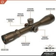 thumbnail image 2 of Athlon Optics Ares ETR Rifle Scope 4.5-30x 56mm Illuminated APLR2 MOA Reticle Brown, 2 of 5